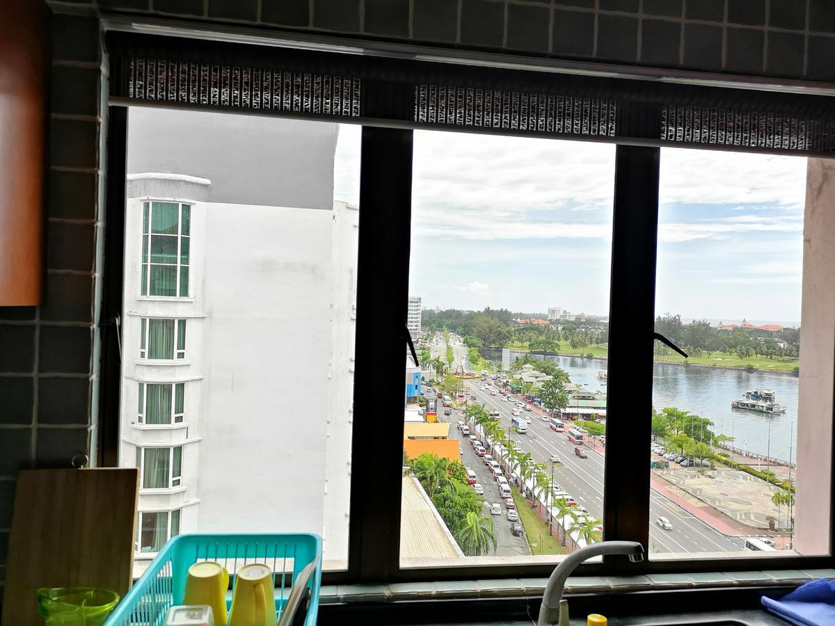 亞庇Marina Court Luxury Penthouse公寓式酒店 外观 照片