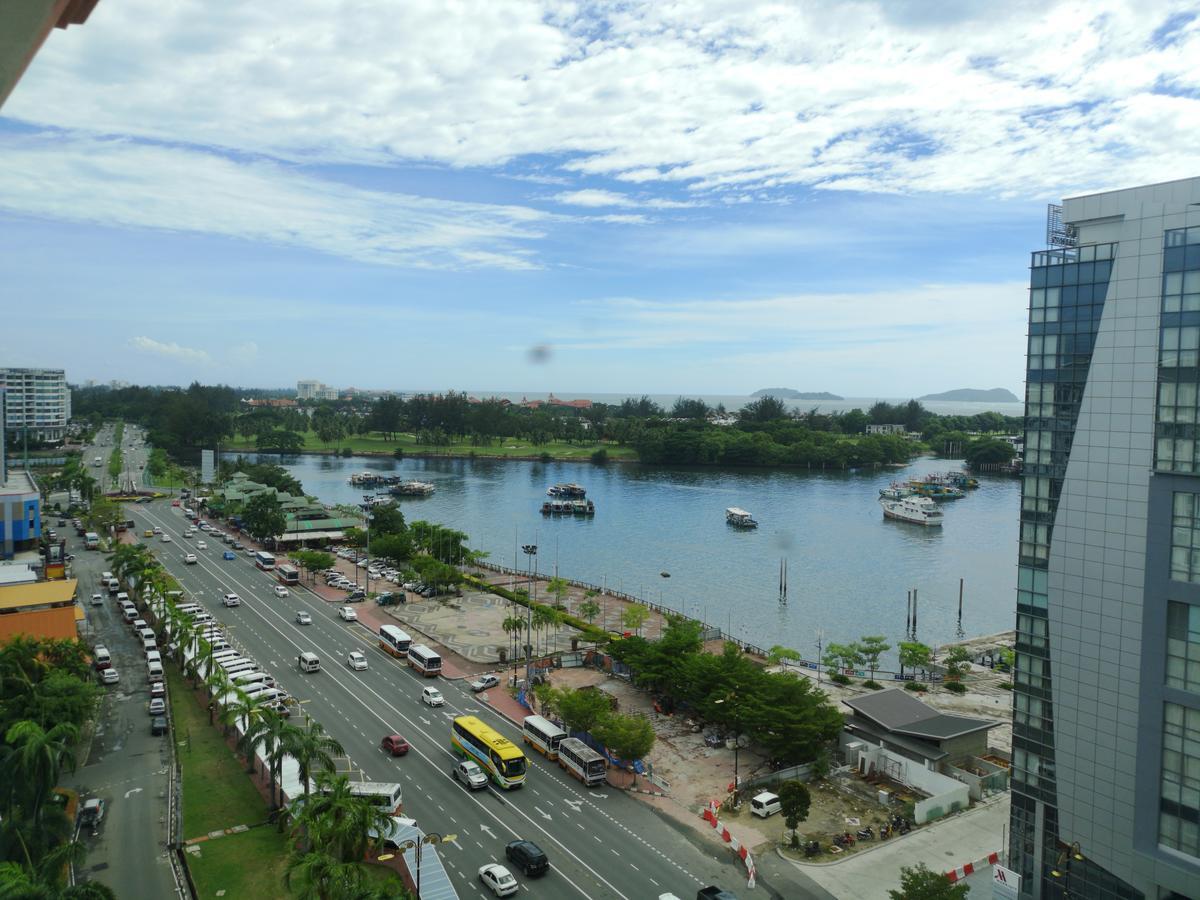 亞庇Marina Court Luxury Penthouse公寓式酒店 外观 照片